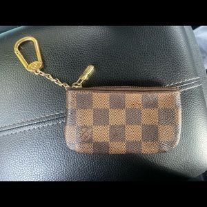 Authentic - LOUIS VUITTON WALLET KEYCHAIN